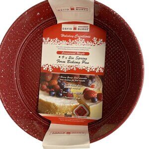 David Burke Springform Pan  Bakeware 9" x 2" Nonstick Coating Air‎ Flow Tech